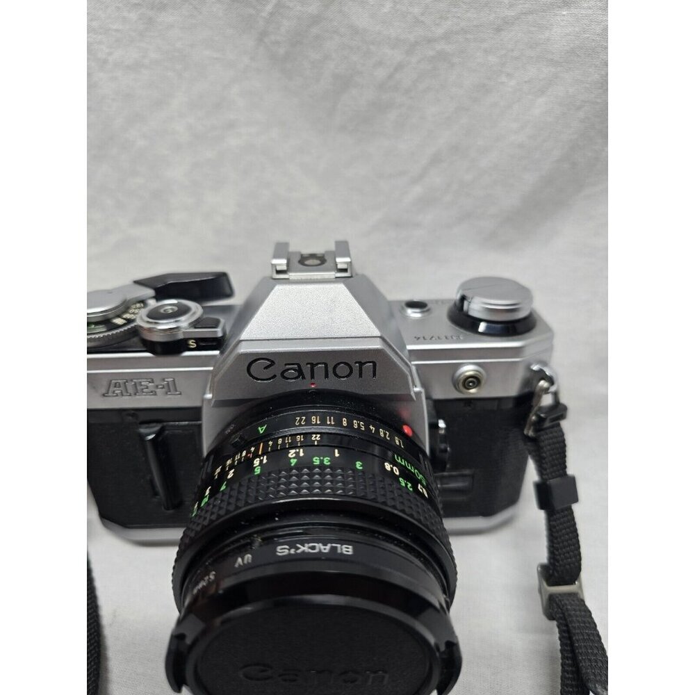 Canon AE-1 35mm Film Camera Canon 50mm Lens- NOT TESTED - Picture 2 of 16